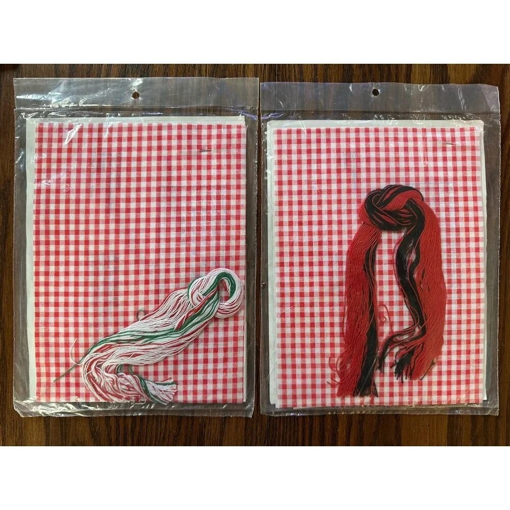 Needlemagic Scratch Teneriffe Embroidery‎ Lot Of 2 Ladybug & Tulip
